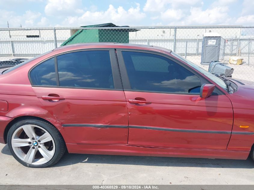 2001 BMW 3 Series 325I VIN: WBAAV33401FU93096 Lot: 40368529