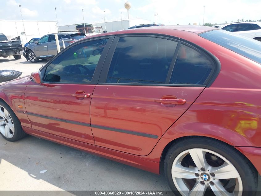 2001 BMW 3 Series 325I VIN: WBAAV33401FU93096 Lot: 40368529