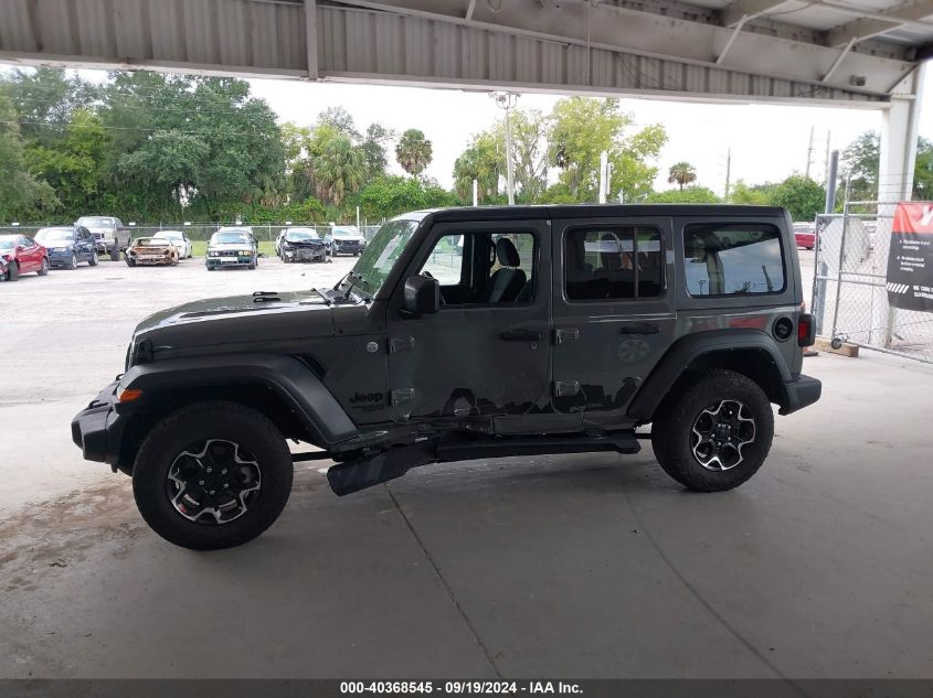 2021 Jeep Wrangler Unlimited Sport S 4X4 VIN: 1C4HJXDG2MW701741 Lot: 40368545