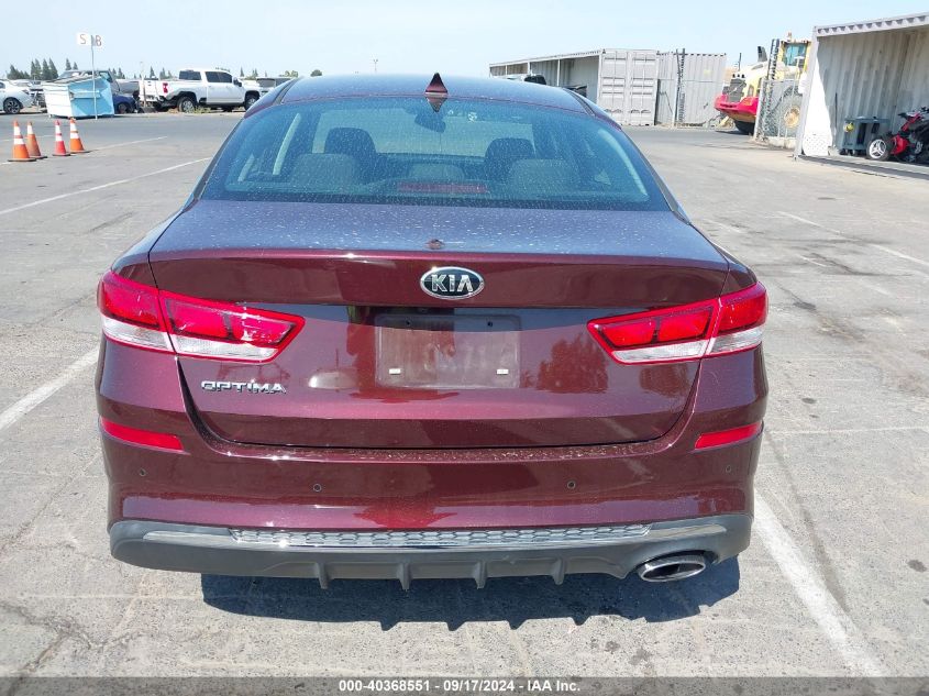 2019 Kia Optima Lx VIN: 5XXGT4L31KG363394 Lot: 40368551