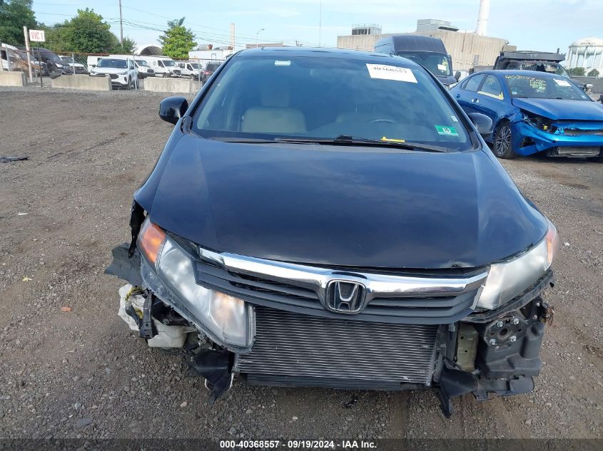 19XFB2F83CE370920 2012 Honda Civic Ex