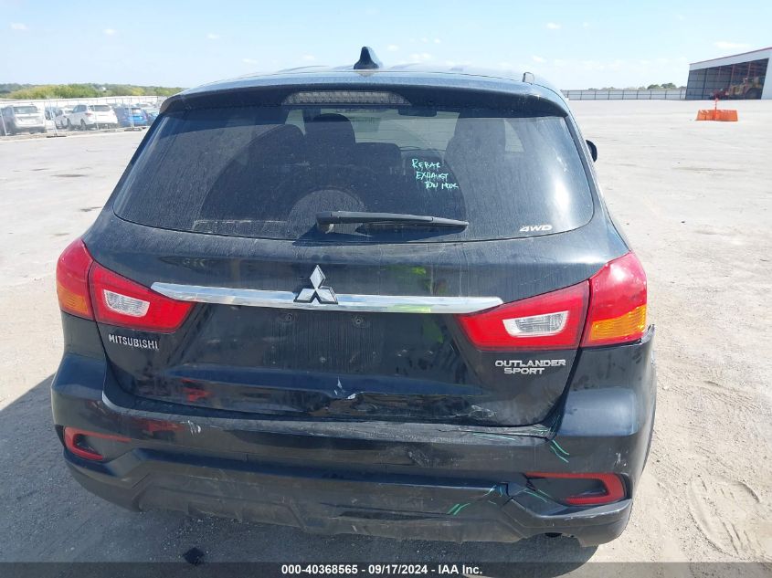 2018 Mitsubishi Outlander Sport 2.0 Es VIN: JA4AR3AU1JU000834 Lot: 40368565