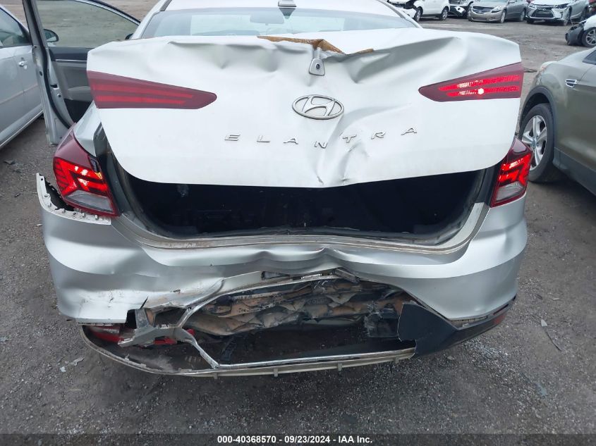 2019 HYUNDAI ELANTRA SEL - 5NPD84LF1KH429493