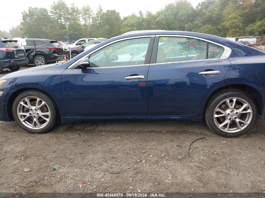 2014 Nissan Maxima 3.5 Sv VIN: 1N4AA5AP0EC473676 Lot: 40368578