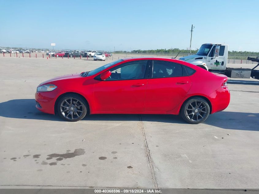 2016 Dodge Dart Sxt Sport VIN: 01C3CDFFA0GD80188 Lot: 40368596