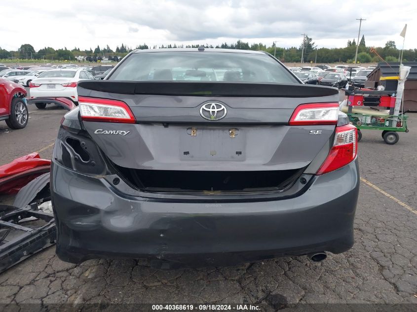 2014 Toyota Camry Se VIN: 4T1BF1FK0EU772466 Lot: 40368619