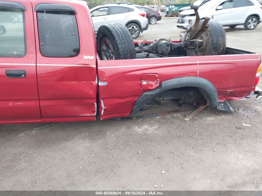 2004 Toyota Tacoma Xtracab VIN: 5TEWM72NX4Z431788 Lot: 40368620