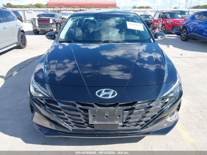 2022 Hyundai Elantra Limited VIN: KMHLP4AG2NU350009 Lot: 40368626