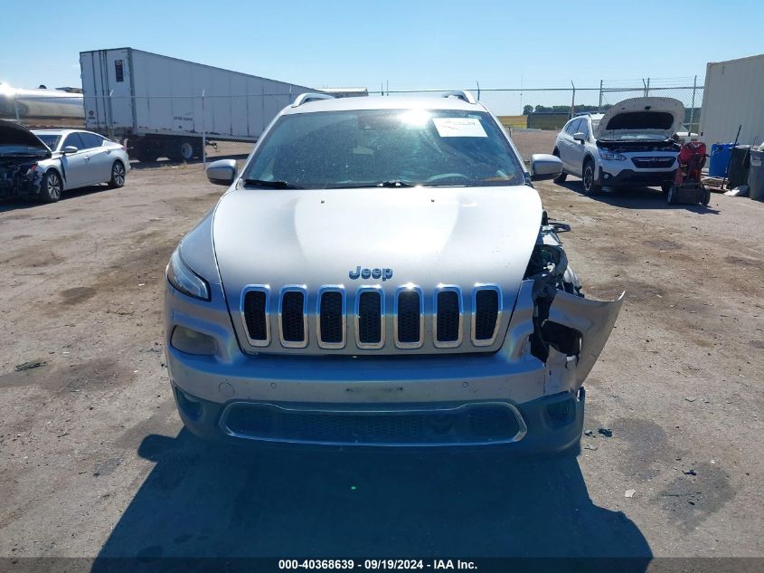 2014 Jeep Cherokee Limited VIN: 1C4PJMDS0EW253418 Lot: 40368639