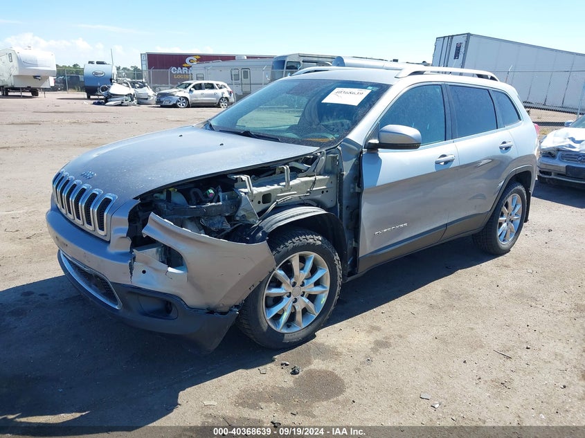 2014 JEEP CHEROKEE LIMITED - 1C4PJMDS0EW253418