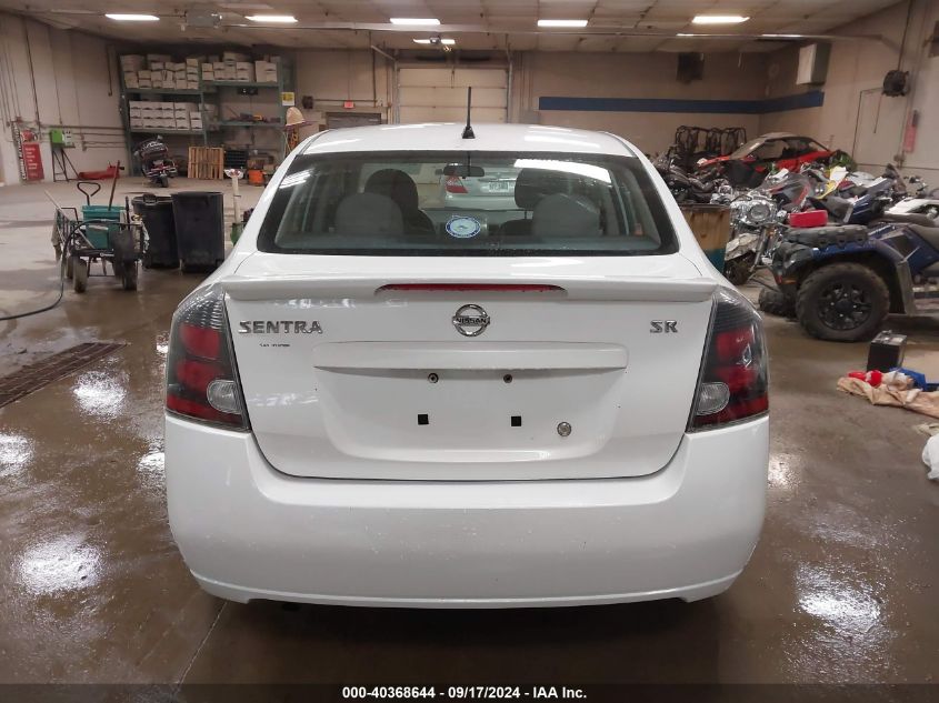 2012 Nissan Sentra 2.0 Sr VIN: 3N1AB6AP8CL696341 Lot: 40368644