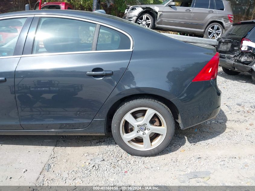 2013 Volvo S60 T5 VIN: YV1612FS1D1223413 Lot: 40368655