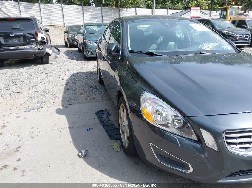 2013 Volvo S60 T5 VIN: YV1612FS1D1223413 Lot: 40368655