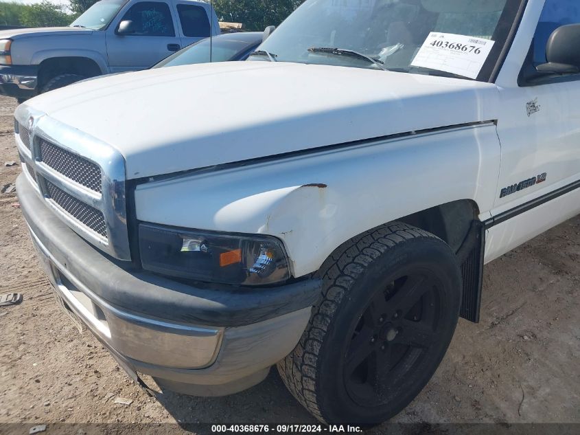 1997 Dodge Ram 1500 St VIN: 3B7HC13Y6VG712128 Lot: 40368676