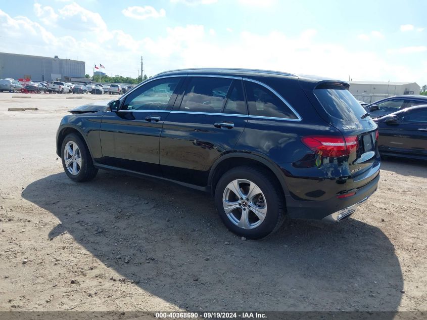 2018 MERCEDES-BENZ GLC 300 - WDC0G4JB5JV072412