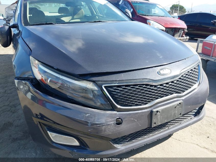 2015 Kia Optima Lx VIN: KNAGM4A76F5648778 Lot: 40368708