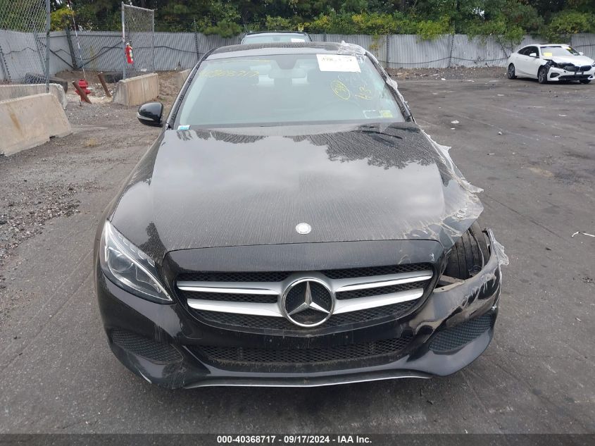 2015 Mercedes-Benz C 300 VIN: 55SWF4KB6FU026271 Lot: 40368717