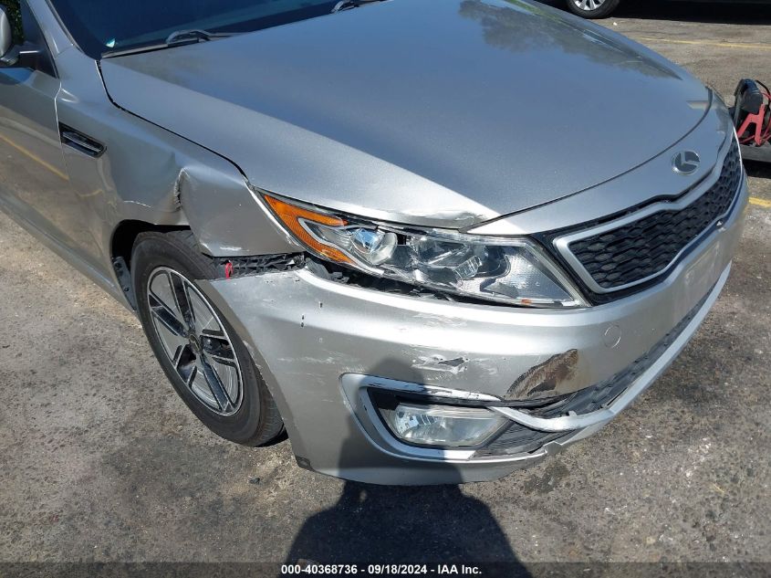 2011 Kia Optima Hybrid Ex VIN: KNAGM4AD6B5006433 Lot: 40368736