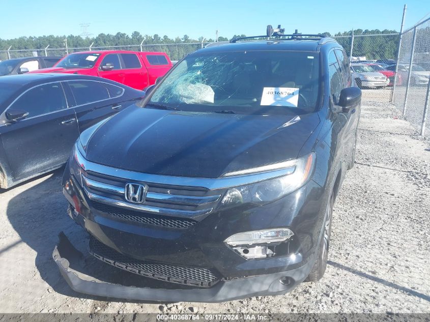 2017 Honda Pilot Ex-L VIN: 5FNYF5H52HB032038 Lot: 40368764