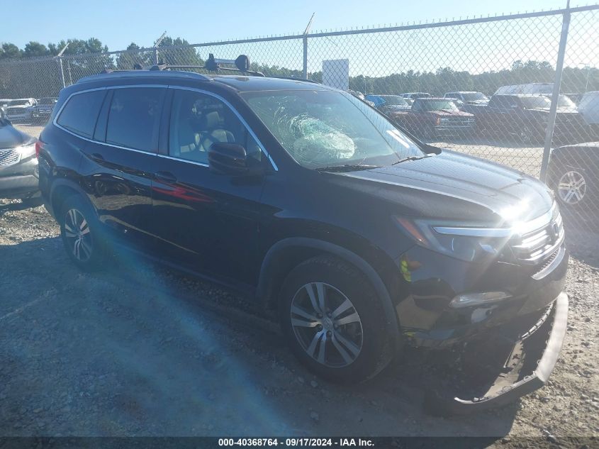 2017 Honda Pilot Ex-L VIN: 5FNYF5H52HB032038 Lot: 40368764