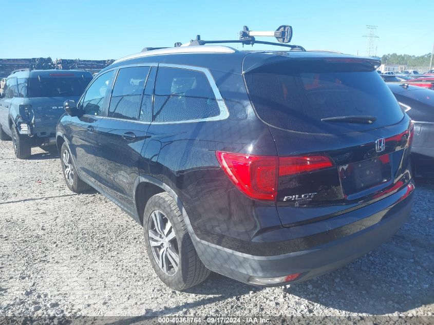 2017 Honda Pilot Ex-L VIN: 5FNYF5H52HB032038 Lot: 40368764