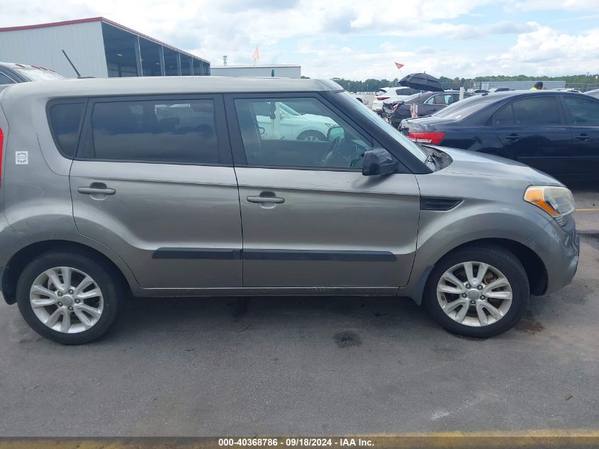 2013 Kia Soul + VIN: KNDJT2A67D7554868 Lot: 40368786