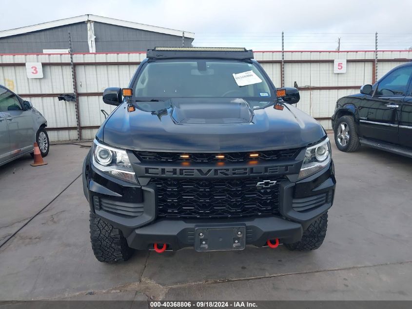 2021 Chevrolet Colorado Zr2 VIN: 1GCGTEEN4M1133707 Lot: 40368806