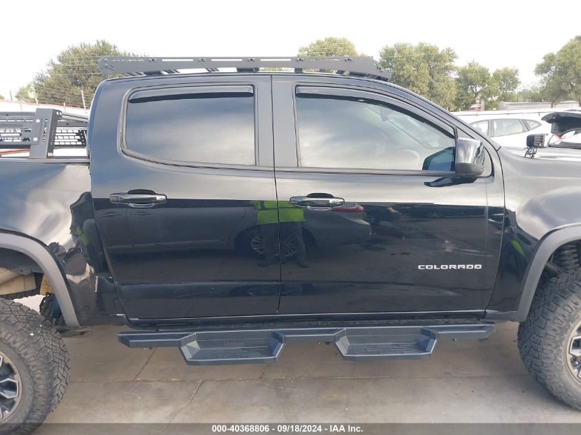 2021 Chevrolet Colorado Zr2 VIN: 1GCGTEEN4M1133707 Lot: 40368806