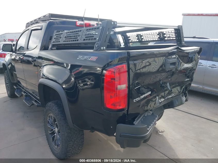 2021 Chevrolet Colorado Zr2 VIN: 1GCGTEEN4M1133707 Lot: 40368806