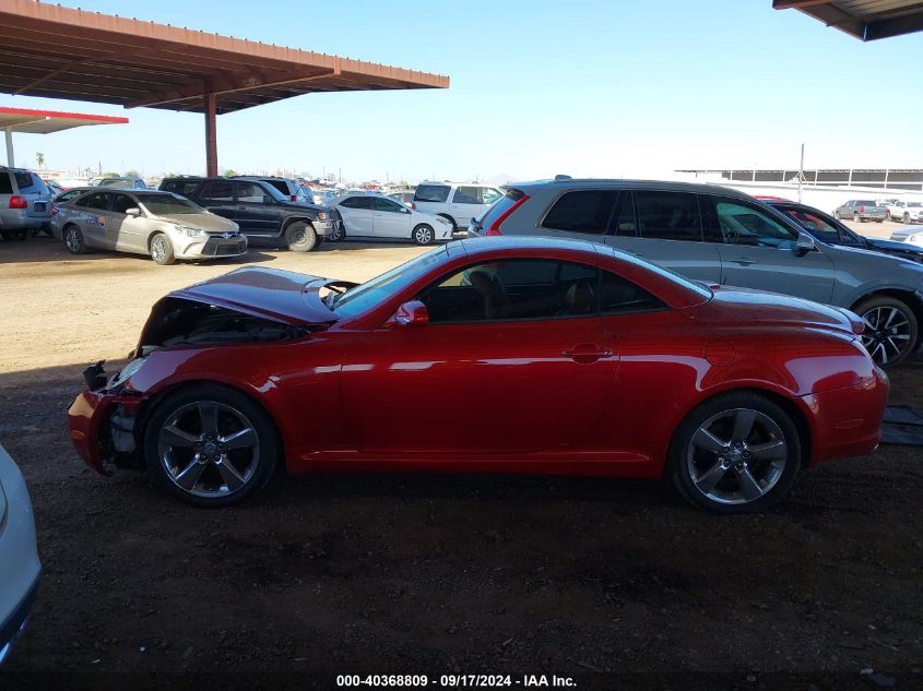 2004 Lexus Sc 430 VIN: JTHFN48YX40056920 Lot: 40368809