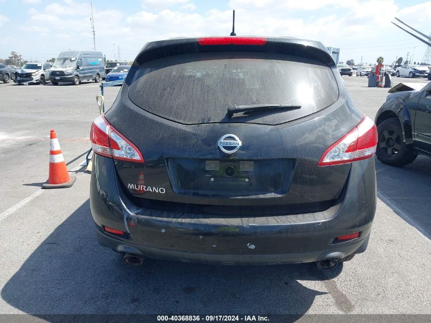 2013 Nissan Murano S VIN: JN8AZ1MU5DW210467 Lot: 40368836