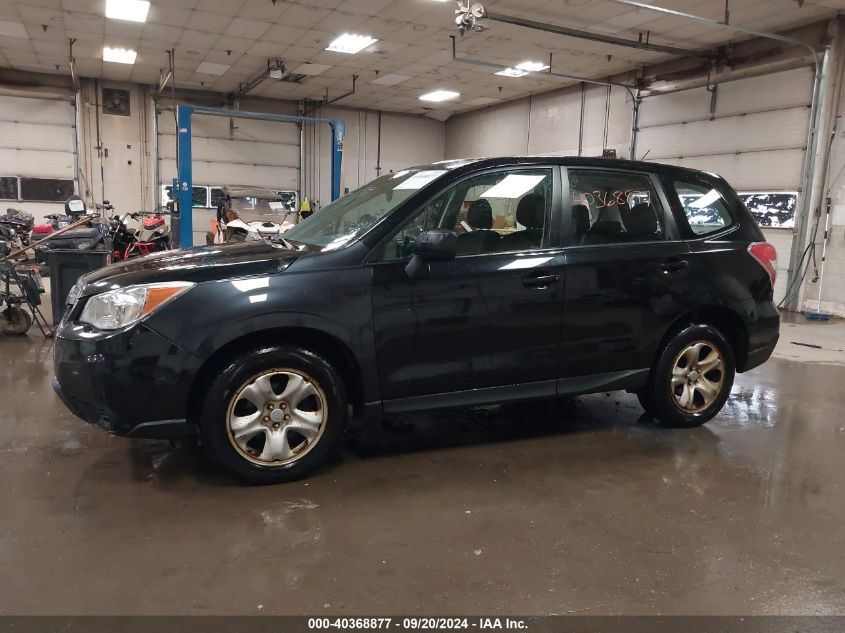 2014 Subaru Forester 2.5I VIN: JF2SJAAC6EH471536 Lot: 40368877