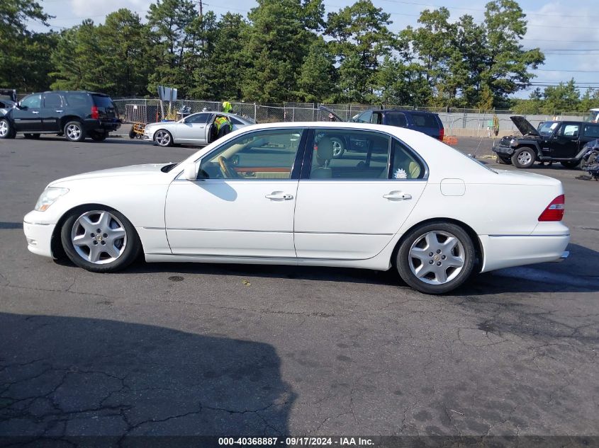 2004 Lexus Ls 430 VIN: JTHBN36F240135587 Lot: 40368887