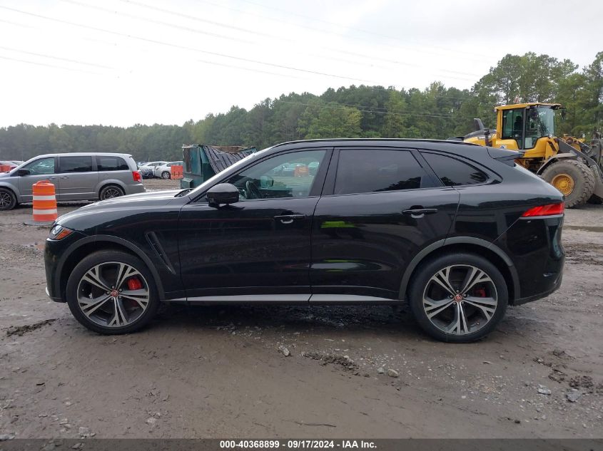 2019 Jaguar F-Pace Svr VIN: SADCZ2EE5KA614479 Lot: 40368899