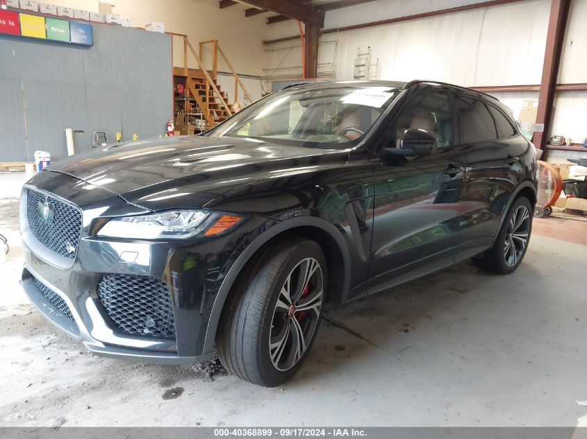 VIN SADCZ2EE5KA614479 2019 JAGUAR F-PACE no.2