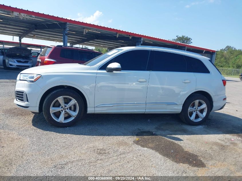 2022 Audi Q7 Premium 45 Tfsi Quattro Tiptronic VIN: WA1AJBF78ND022887 Lot: 40368900