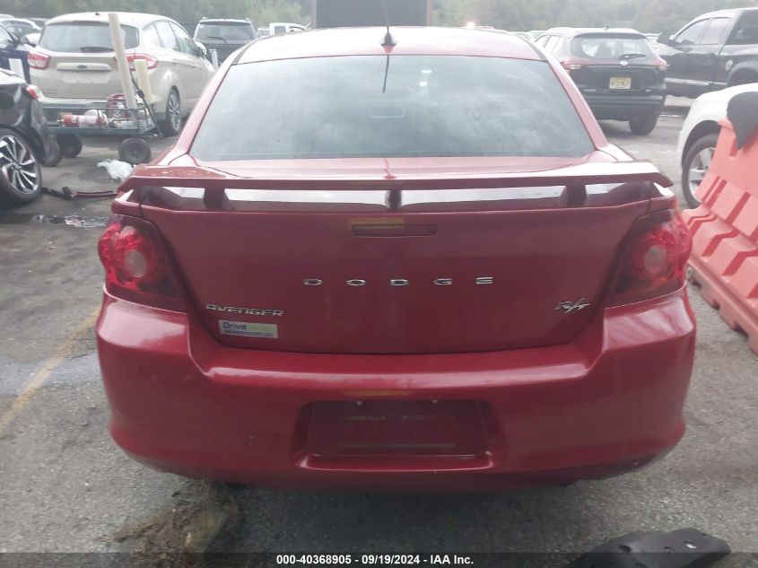 1C3CDZBG2EN187935 2014 Dodge Avenger R/T