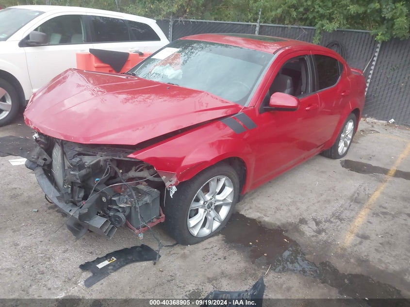 2014 DODGE AVENGER R/T - 1C3CDZBG2EN187935