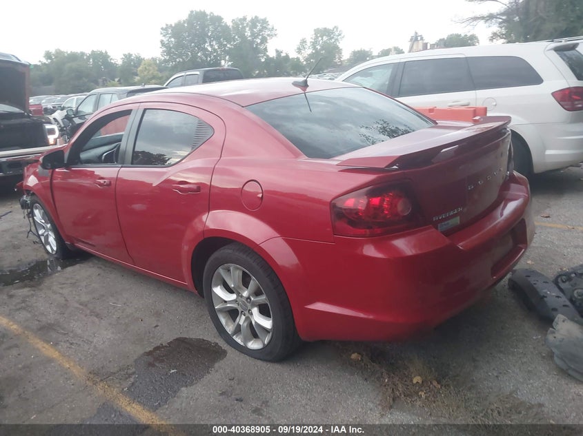 2014 DODGE AVENGER R/T - 1C3CDZBG2EN187935