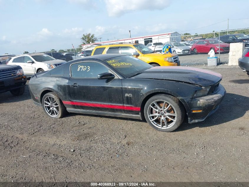 2012 Ford Mustang Gt Premium VIN: 1ZVBP8CFXC5208782 Lot: 40368923