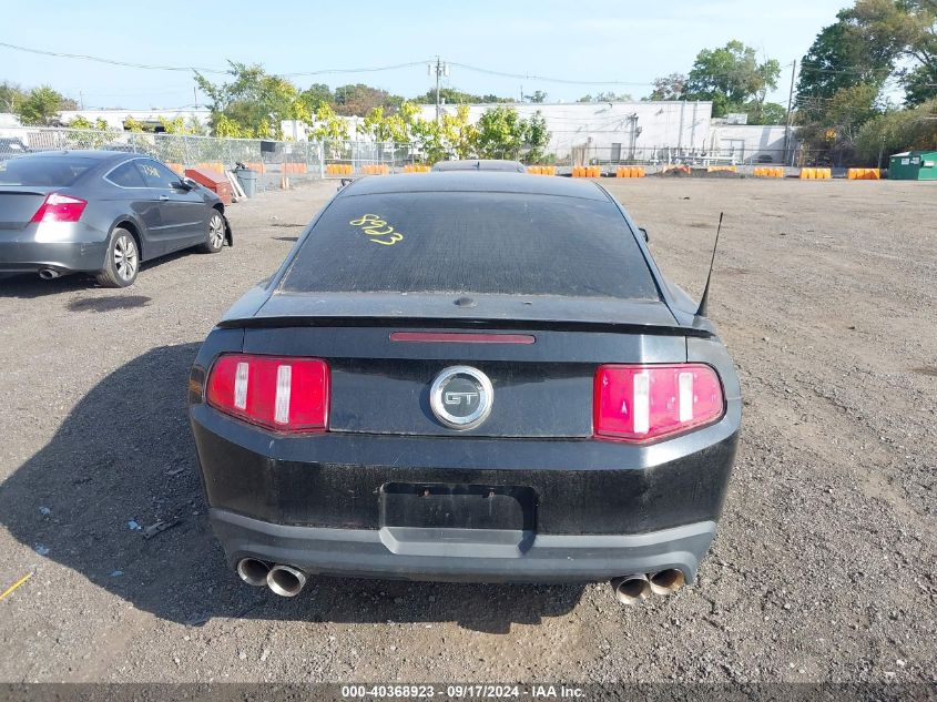 2012 Ford Mustang Gt Premium VIN: 1ZVBP8CFXC5208782 Lot: 40368923