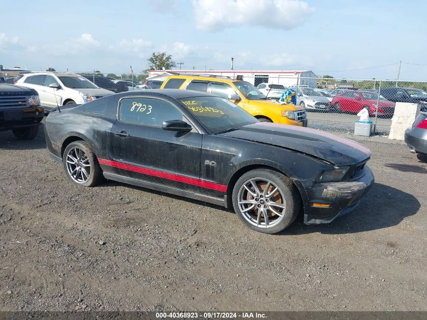 2012 Ford Mustang Gt Premium VIN: 1ZVBP8CFXC5208782 Lot: 40368923