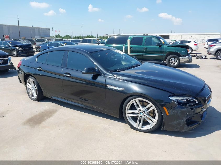 2017 BMW 640I Gran Coupe VIN: WBA6D0C5XHG639380 Lot: 40368950