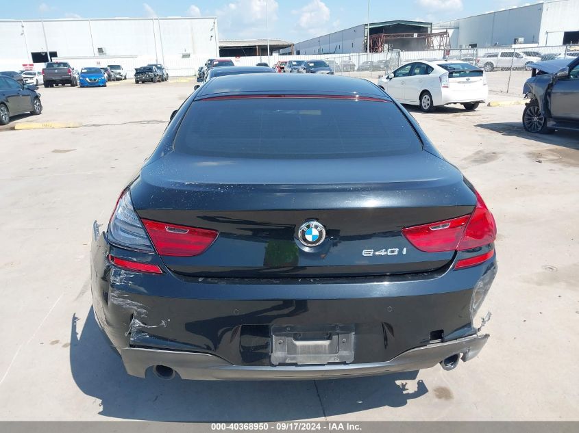 2017 BMW 640I Gran Coupe VIN: WBA6D0C5XHG639380 Lot: 40368950