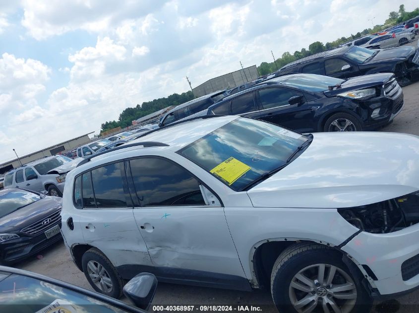 2015 VOLKSWAGEN TIGUAN S - WVGAV7AX9FW615108