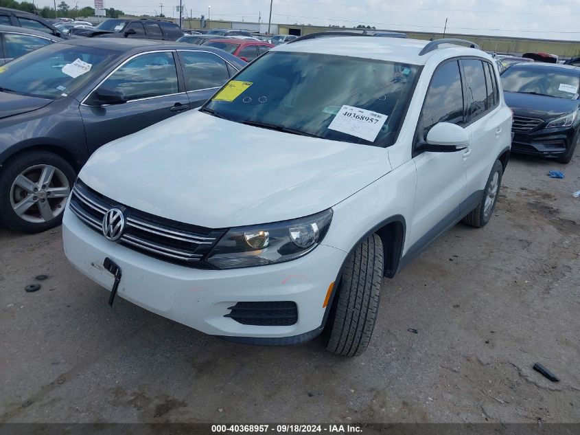 2015 VOLKSWAGEN TIGUAN S - WVGAV7AX9FW615108