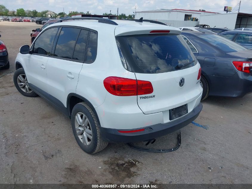 2015 VOLKSWAGEN TIGUAN S - WVGAV7AX9FW615108