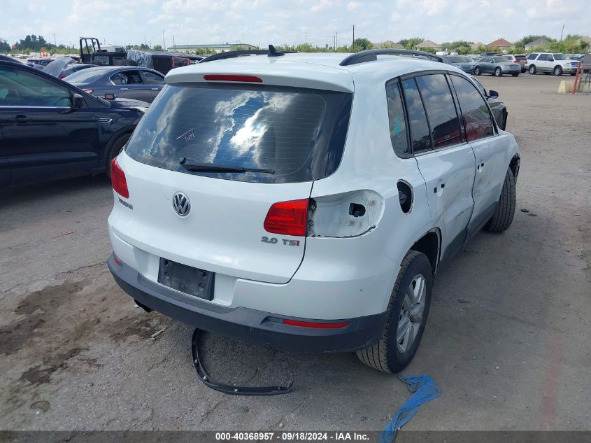 2015 VOLKSWAGEN TIGUAN S - WVGAV7AX9FW615108