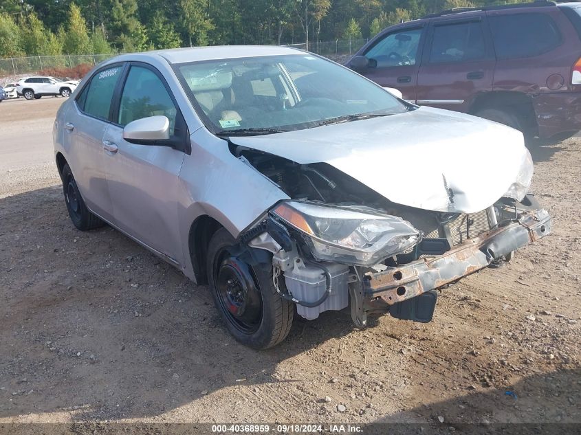 2015 TOYOTA COROLLA LE - 5YFBURHE6FP196770