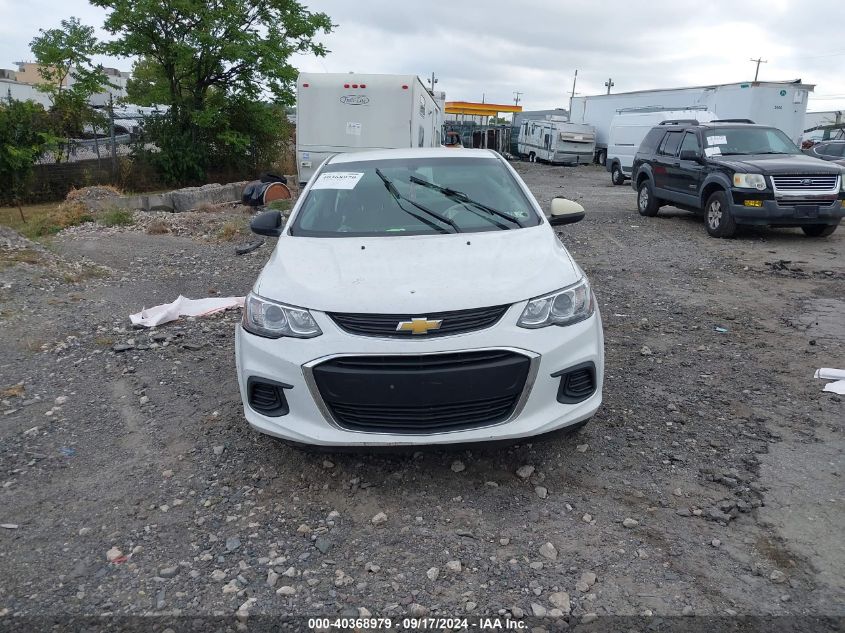 1G1JB5SB7L4116487 2020 Chevrolet Sonic Fwd Ls